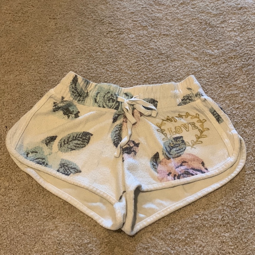 Inspired Hearts Flower Shorts